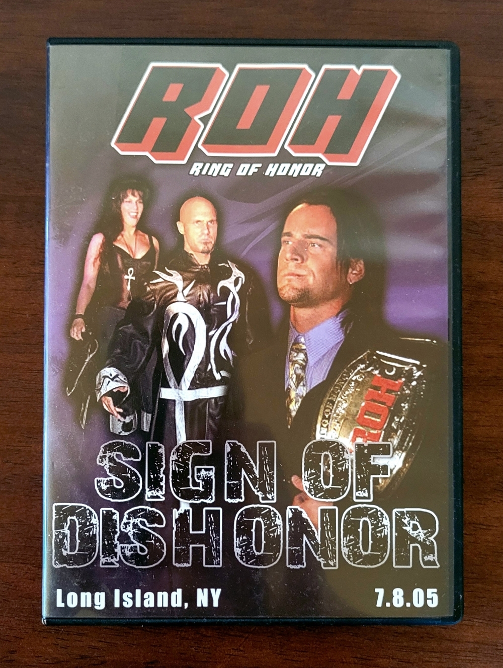ROH Ring Of Honor Sign of Dishonor Wrestling DVD 2005 CM Punk Samoa Joe EUC